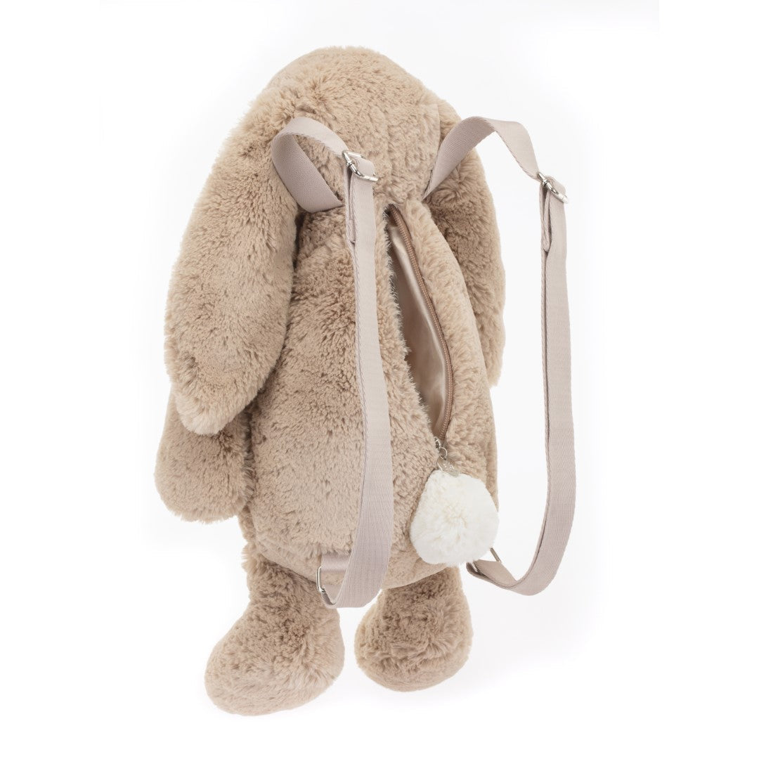 Jollytoy Bashful Beige Bunny Backpack