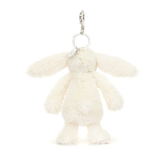 Jollytoy Bashful Blossom Cream Bunny 'Berry' Bag Charm