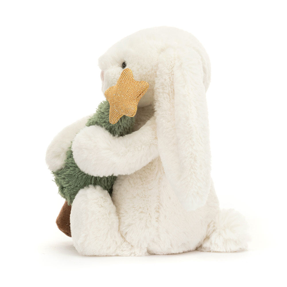 Jollytoy Bashful Bunny with Christmas Tree