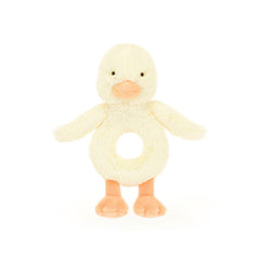 Jollytoy Bashful Duckling Ring Rattle