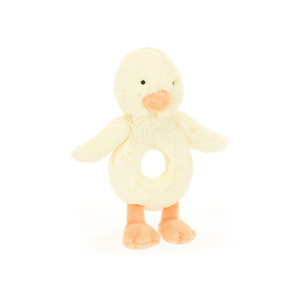 Jollytoy Bashful Duckling Ring Rattle