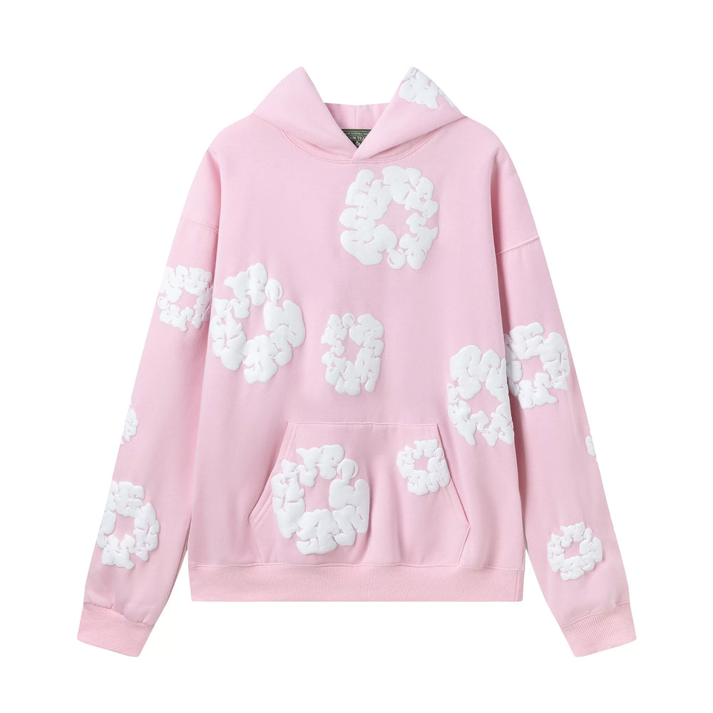 Denim Tears Cotton Wreath Hoodie - Pink