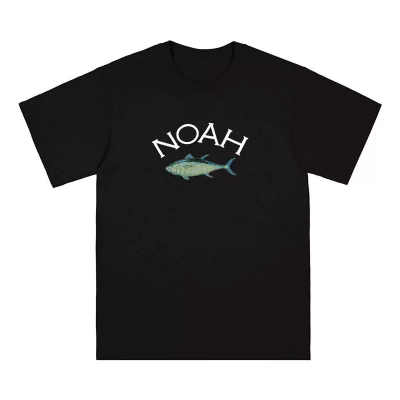 NOAH MARS niche trendy brand tuna limited edition American casual loose all cotton versatile couple short sleeved T-shirt for men