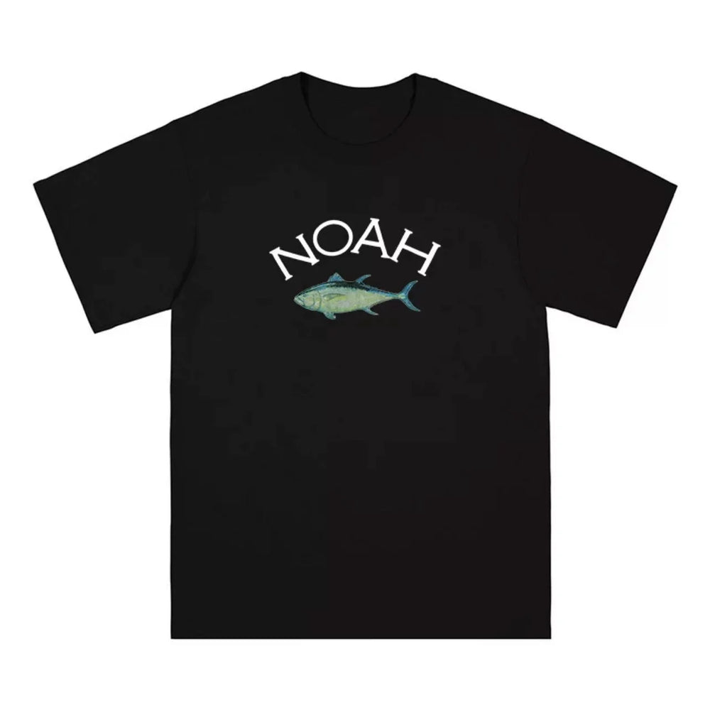 NOAH MARS niche trendy brand tuna limited edition American casual loose all cotton versatile couple short sleeved T-shirt for men
