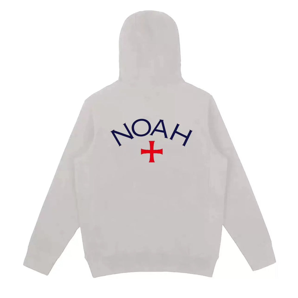 NOAH MARS first generation black soul embroidery small logo cross autumn and winter hooded sweatshirt cardigan trendy zipper jacket
