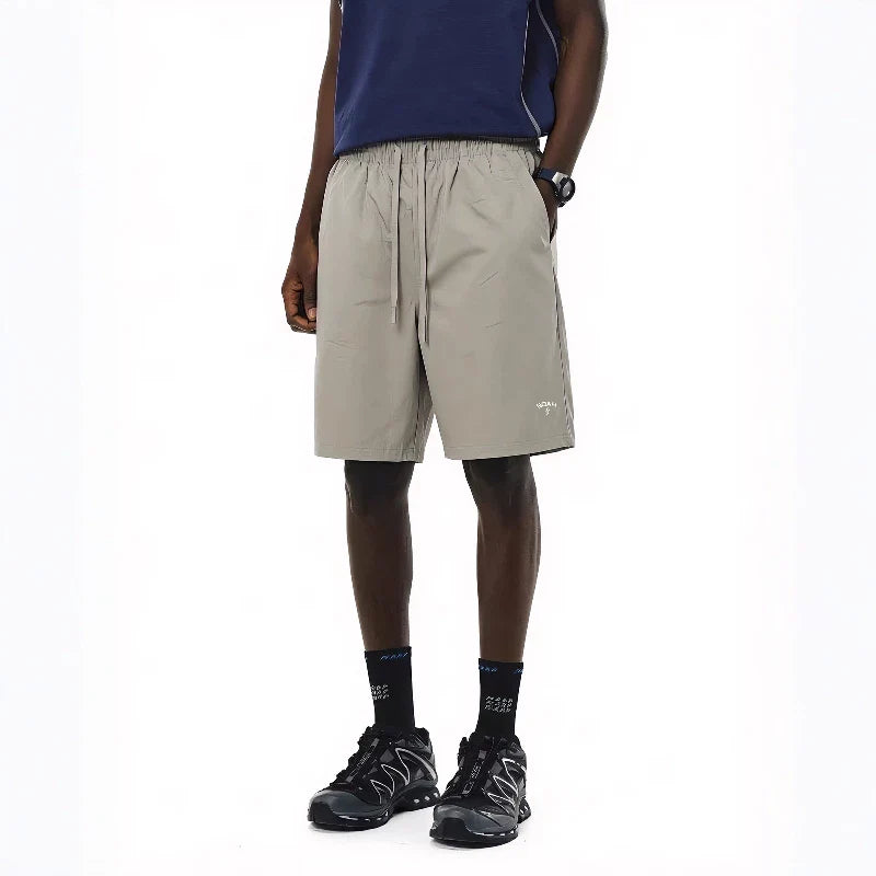NOAH MARS American casual lightweight quick drying breathable sports five quarter pants summer outdoor fitness shorts for men