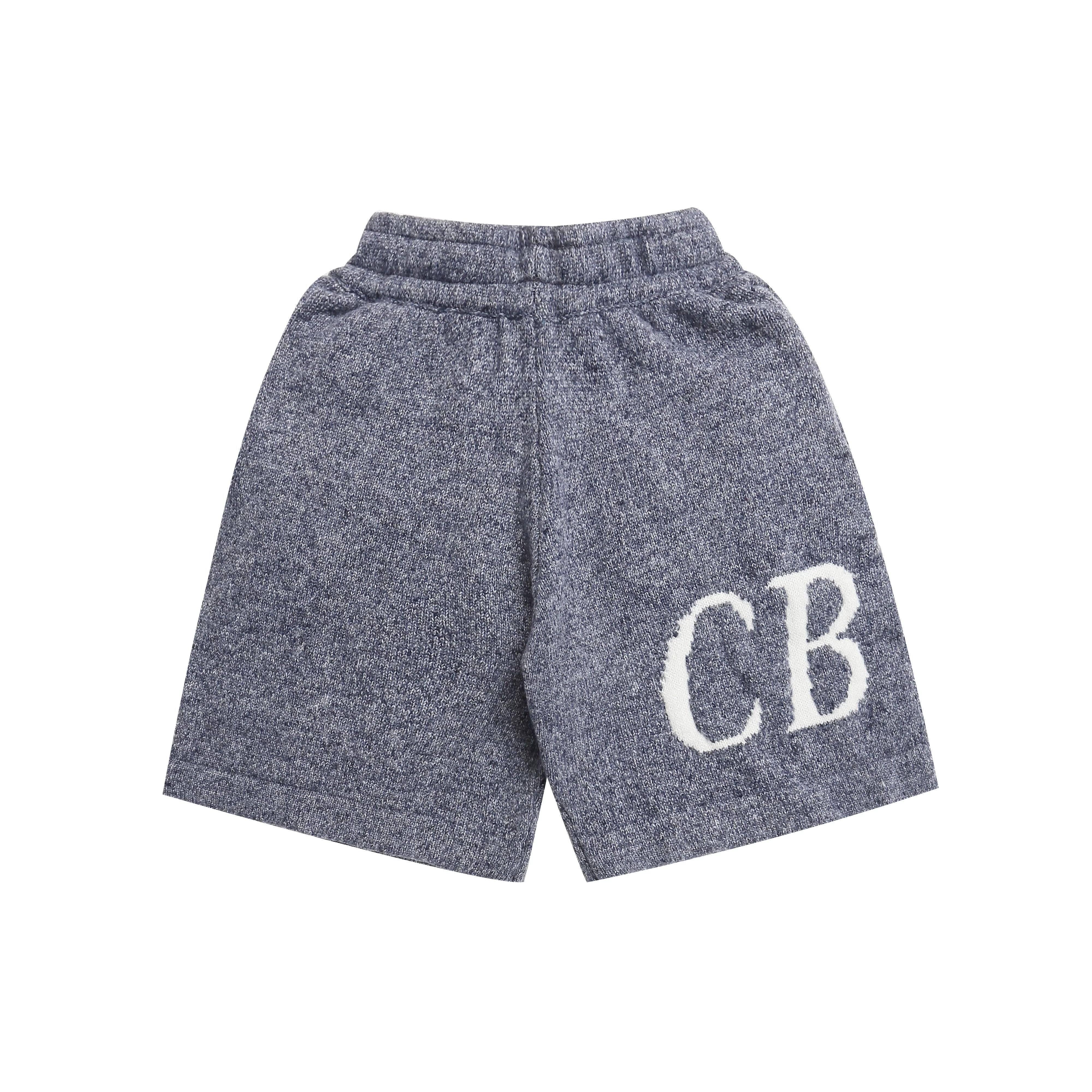 Cole Buxton Gray Outline CB Logo Shorts