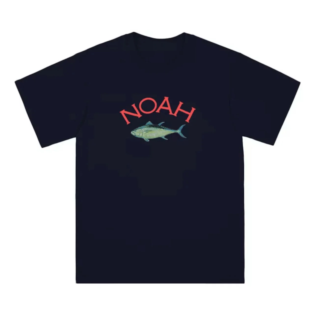 NOAH MARS niche trendy brand tuna limited edition American casual loose all cotton versatile couple short sleeved T-shirt for men