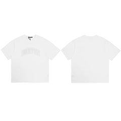 Cole Buxton White Arched Buxton Varsity Logo T-Shirt