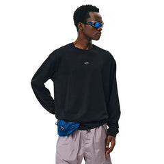 NOAH MARS Autumn New Product Chest Embroidered Small Logo Cross Simple American Leisure Trend Long Sleeve T-shirt for Men