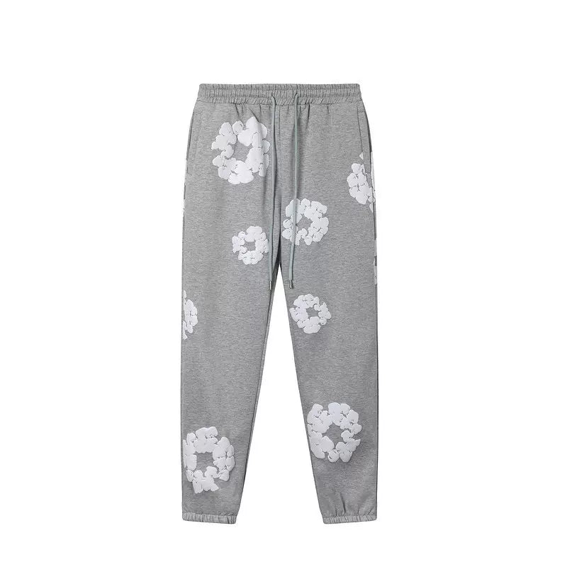 Denim Tears Cotton Wreath Sweatpants - Grey