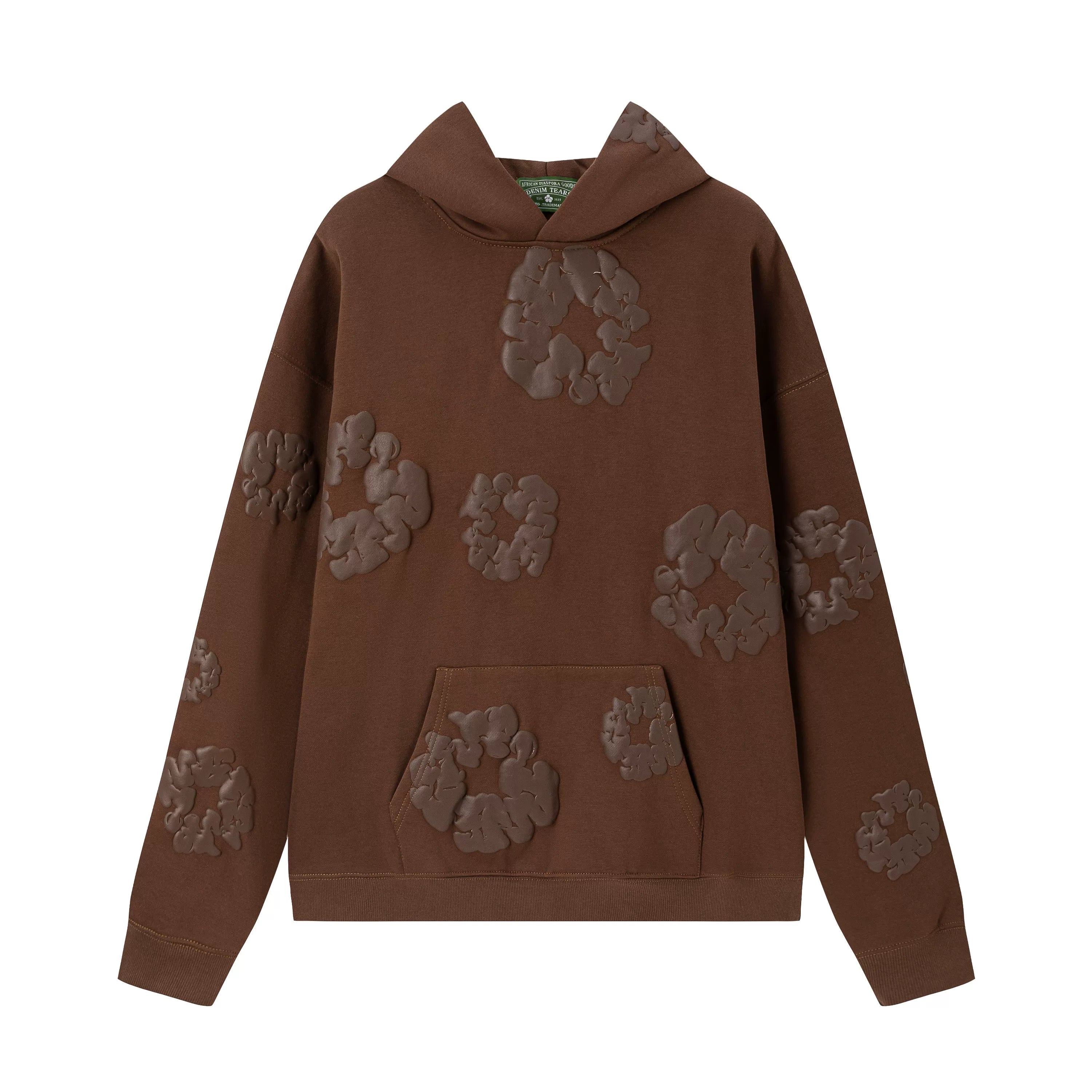 Denim Tears Cotton Wreath Hoodie - Brown/Dark Brown