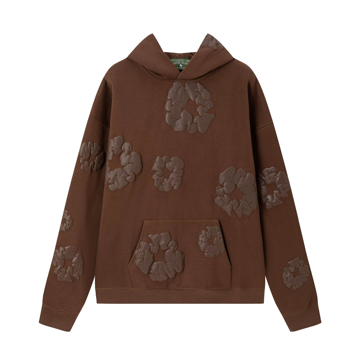 Denim Tears Cotton Wreath Hoodie - Brown/Dark Brown