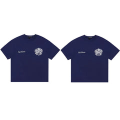 Cole Buxton Navy Crest Logo T-Shirt