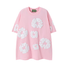 Denim Tears Cotton Wreath T-Shirt - Pink