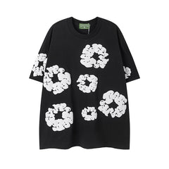 Denim Tears Cotton Wreath T-Shirt - Black