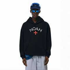 NOAH MARS American Cross Trendy Brand Hoodie for Men, Youthful and Popular Loose Hoodie