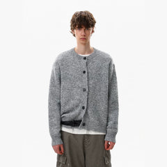 NOAH MARS American casual new rich old money style wool cardigan autumn and winter button coat knitted sweater men
