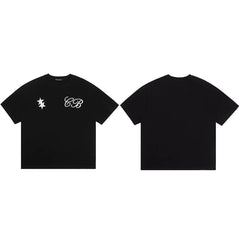 Cole Buxton Black Punk Star CB Logo T-Shirt