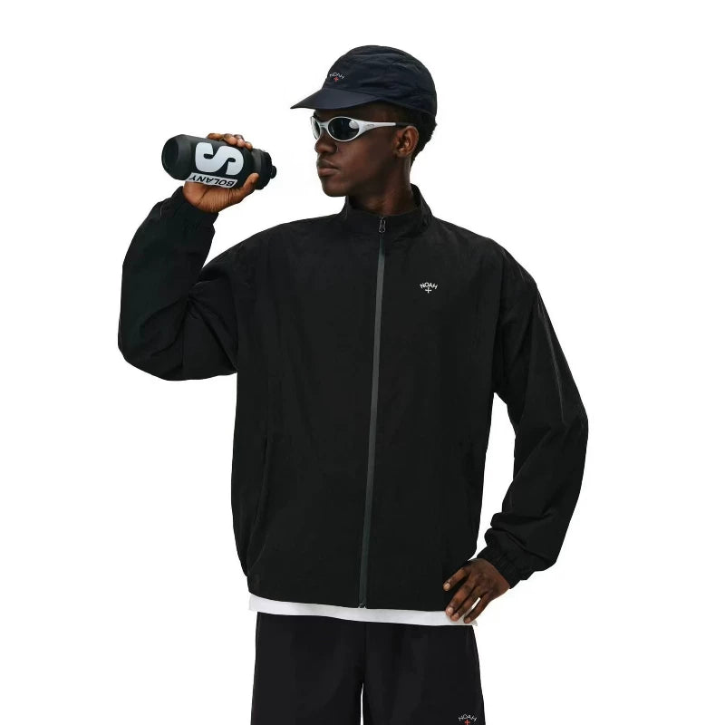 NOAH MARS American casual outdoor hiking and mountaineering zipper stand up collar high-end windproof sports jacket jacket jacket