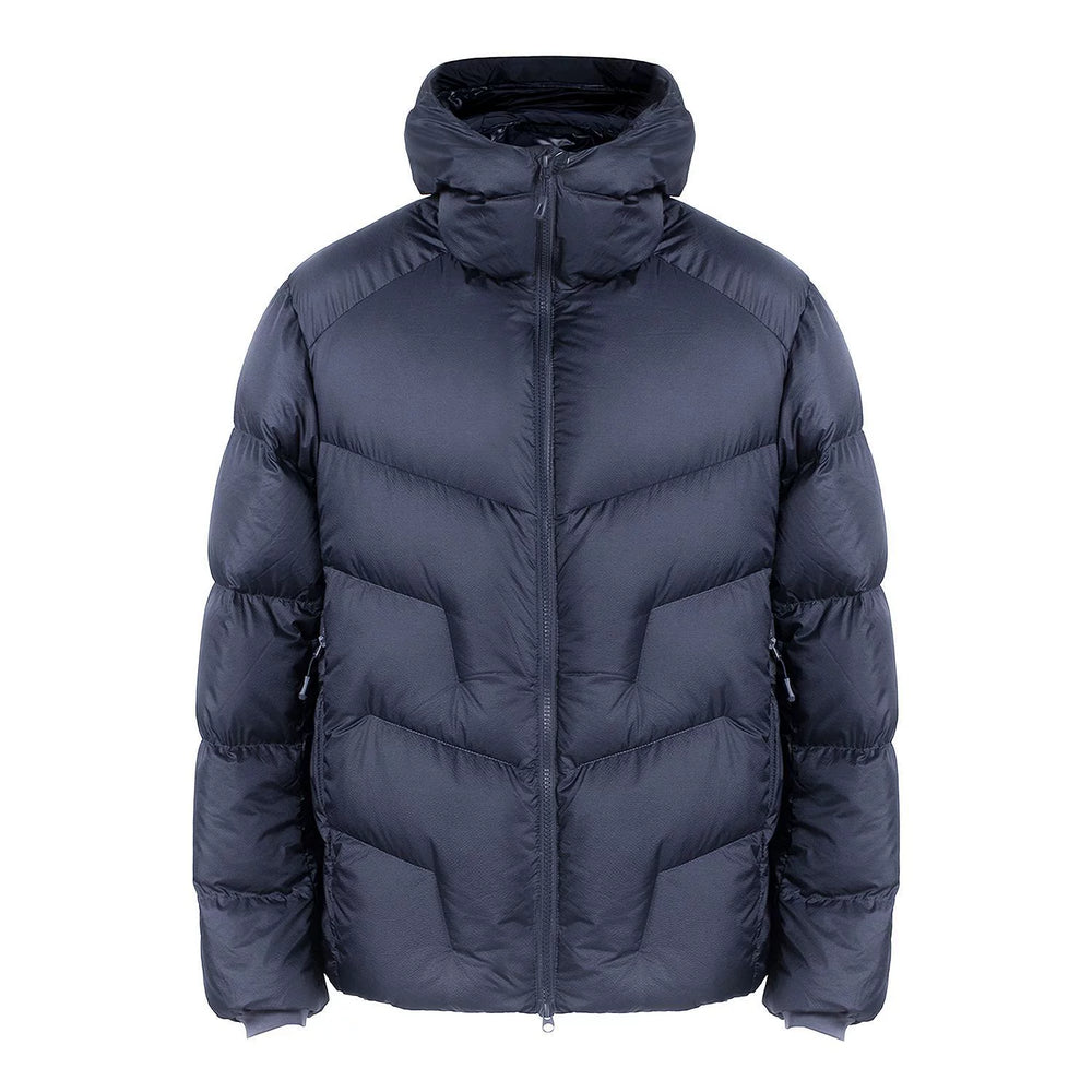 NOAH MARS Lightweight Down Jacket Outdoor Windproof Hoodie 90 White Duck Down Adjustable Closure Pork Rib Coat Coat