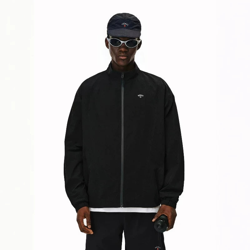 NOAH MARS American casual outdoor hiking and mountaineering zipper stand up collar high-end windproof sports jacket jacket jacket