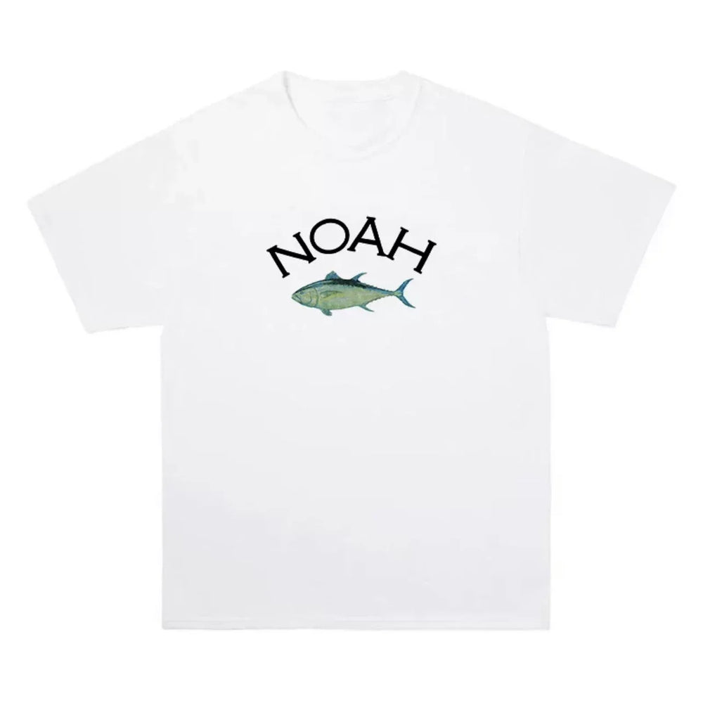NOAH MARS niche trendy brand tuna limited edition American casual loose all cotton versatile couple short sleeved T-shirt for men