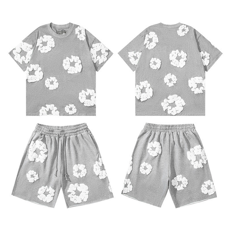 Denim Tears Cotton Wreath Set - Grey