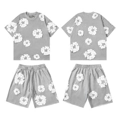 Denim Tears Cotton Wreath Set - Grey