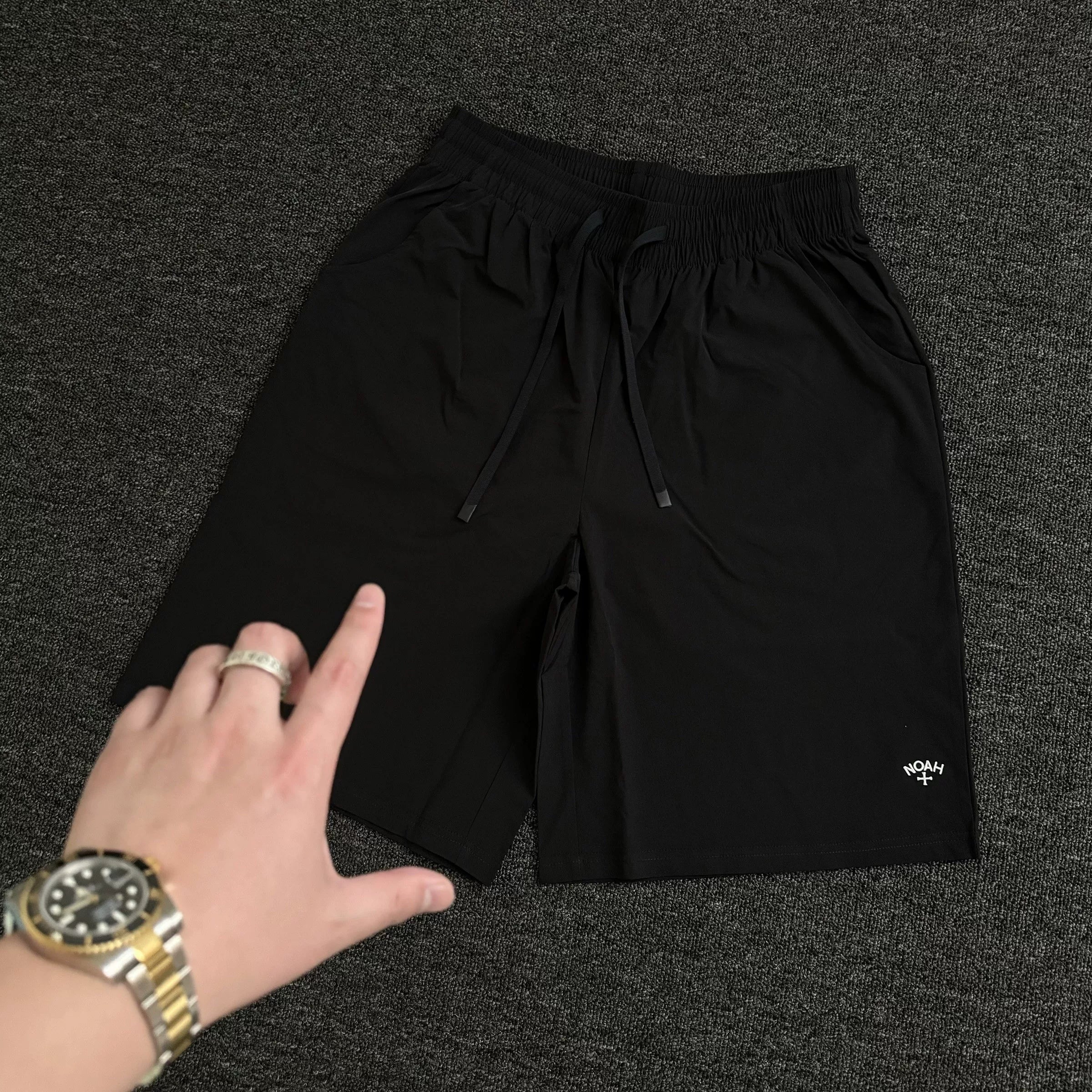 NOAH MARS American casual shorts cool fitness drop outdoor sports quick drying lightweight straight leg five quarter pants
