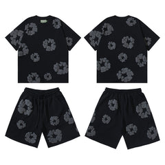 Denim Tears Cotton Wreath Set - Black/Dark Grey