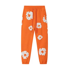Denim Tears Cotton Wreath Sweatpants - Orange