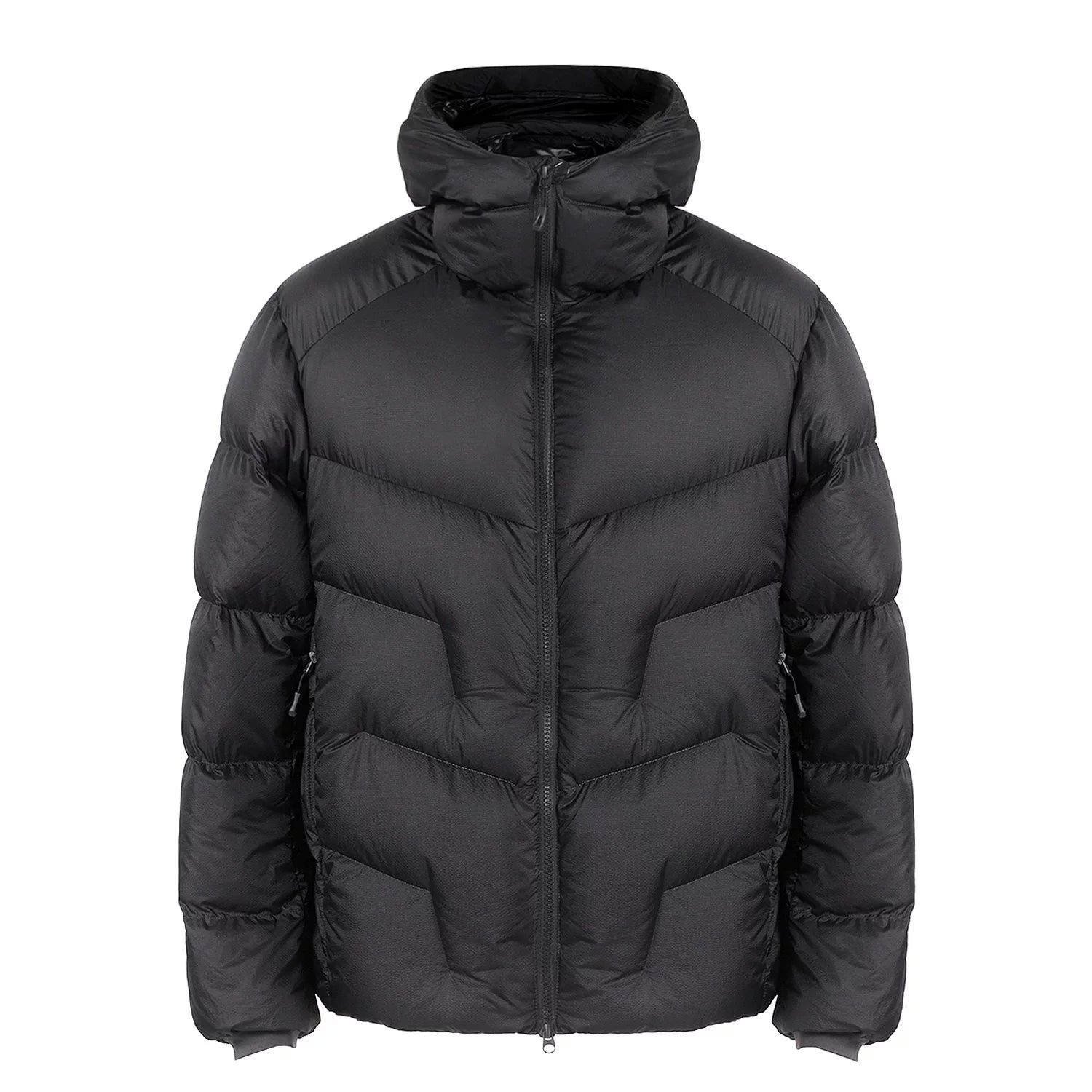NOAH MARS Lightweight Down Jacket Outdoor Windproof Hoodie 90 White Duck Down Adjustable Closure Pork Rib Coat Coat