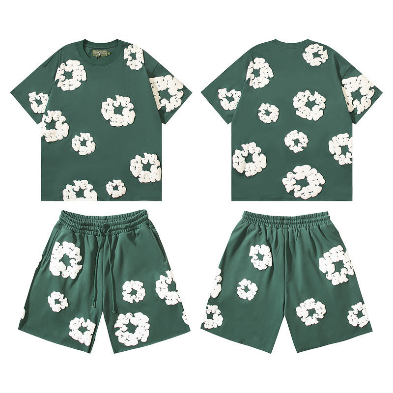 Denim Tears Cotton Wreath  Set - Forest Green