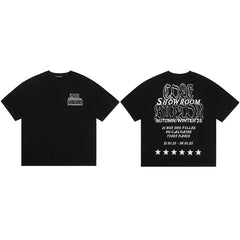 Cole Buxton Black Showroom Runway Graphic T-Shirt