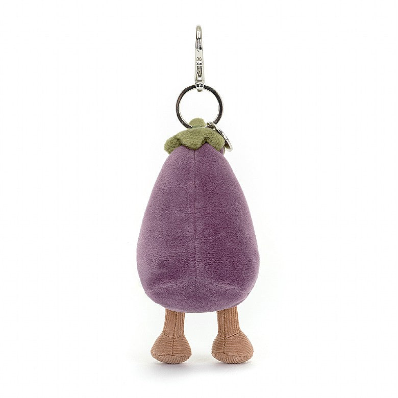 Jollytoy  Vivacious Eggplant Bag Charm