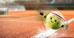 Jollytoy  Amuseable Sports Tennis Ball