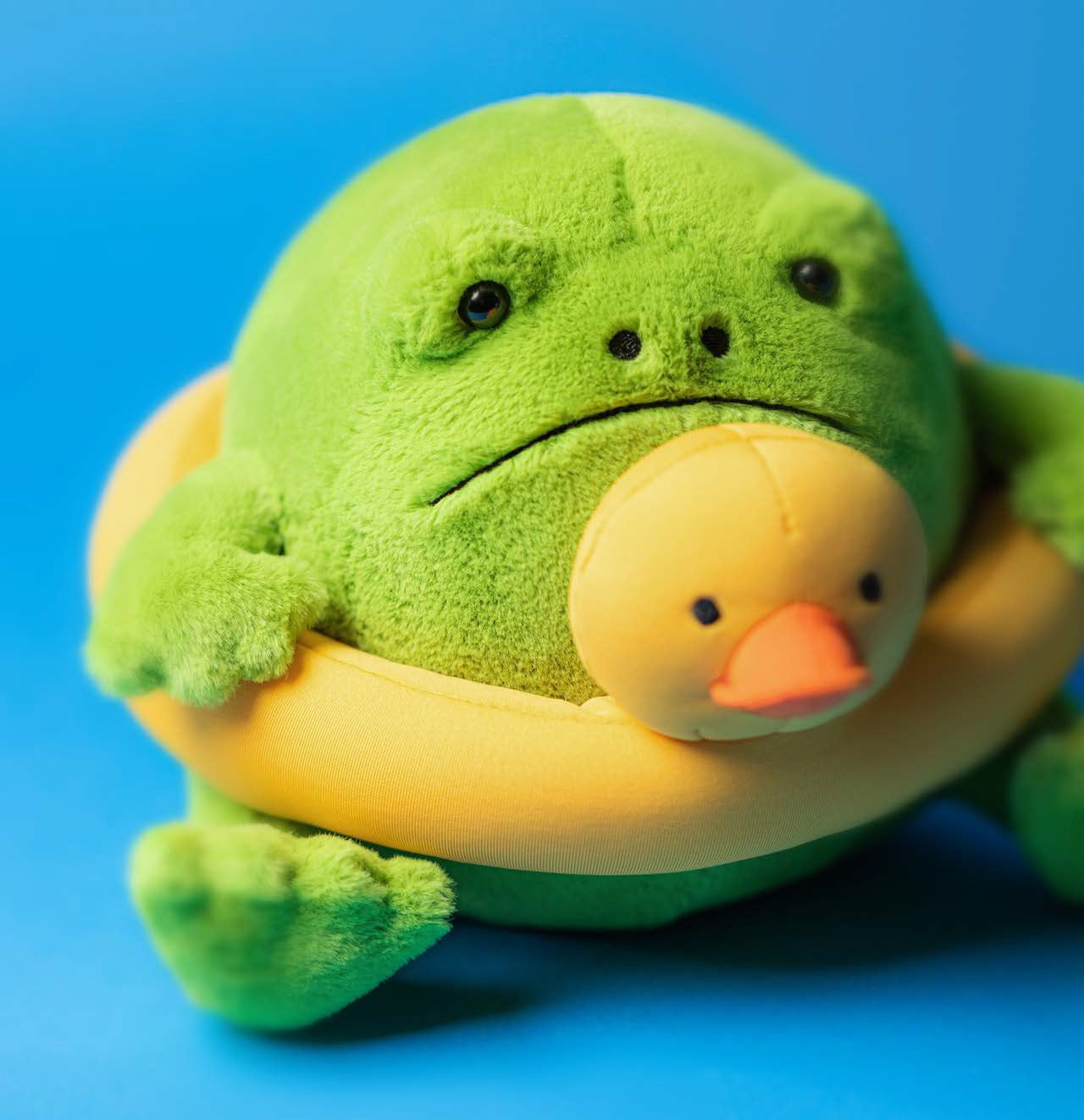 Jollytoy Ricky Rain Frog Rubber Ring